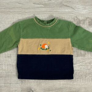 Cute Okie Dokie Color Block Shirt